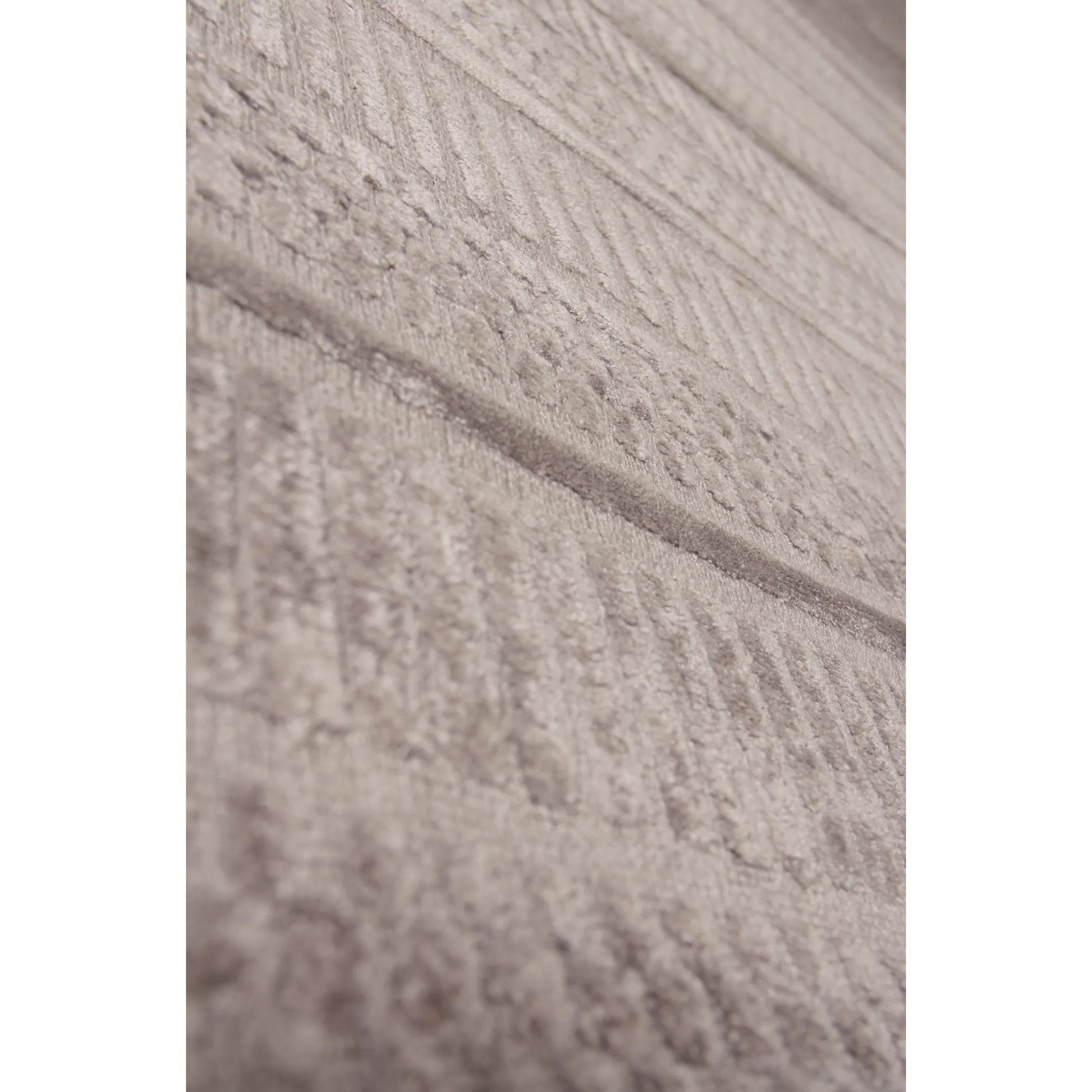 Addison Rug by Exquisite Rugs in aluminum. Made from bamboo silk in a unique style.