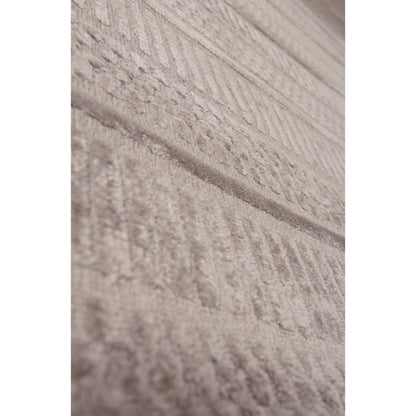 Addison Rug by Exquisite Rugs in aluminum. Made from bamboo silk in a unique style.