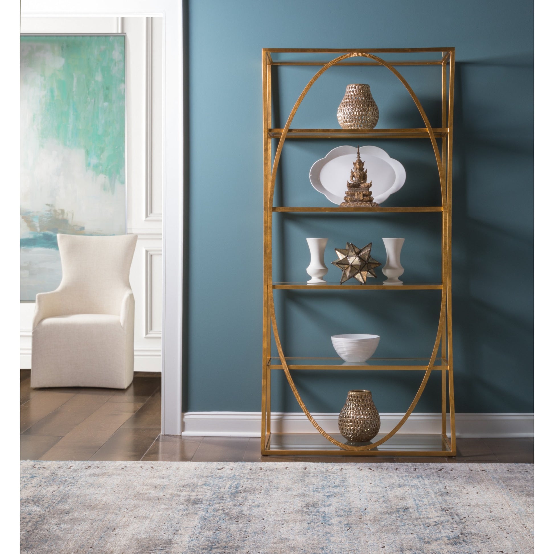 Ellipse Etagere by Artistica Home. Made from unique in a modern style.