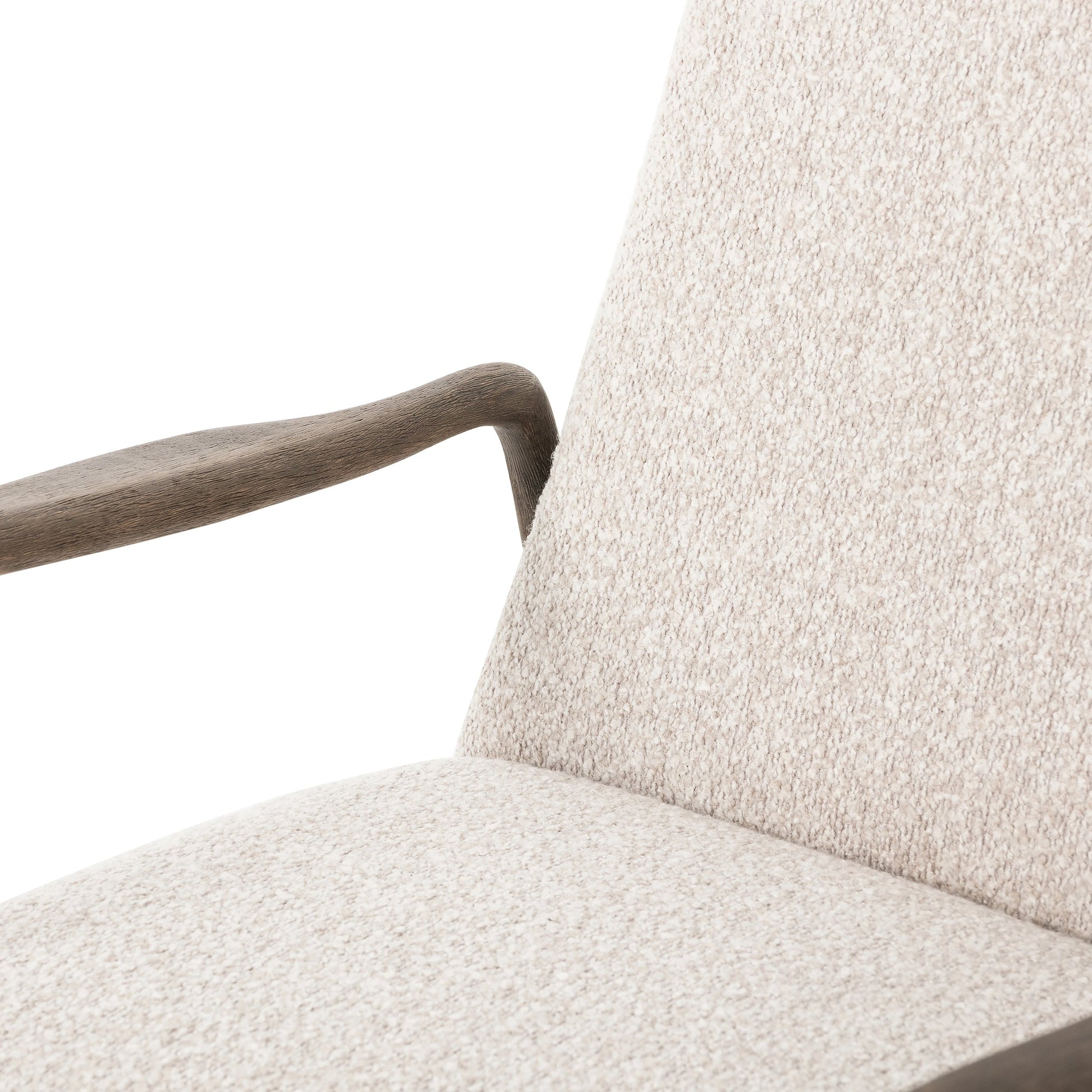 Braden Recliner by Four Hands in dakota black, rubbed sienna brown. Made from top grain leather, solid parawood, 100% polyester in a modern style.