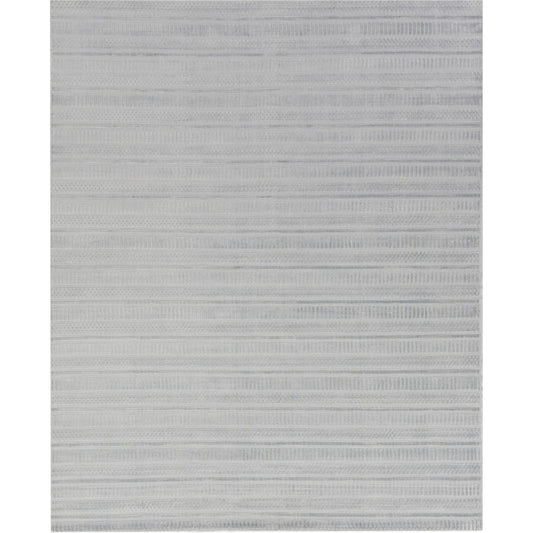 Addison 2236 Rug by Exquisite Rugs in ice blue. Made from bamboo silk in a unique style.