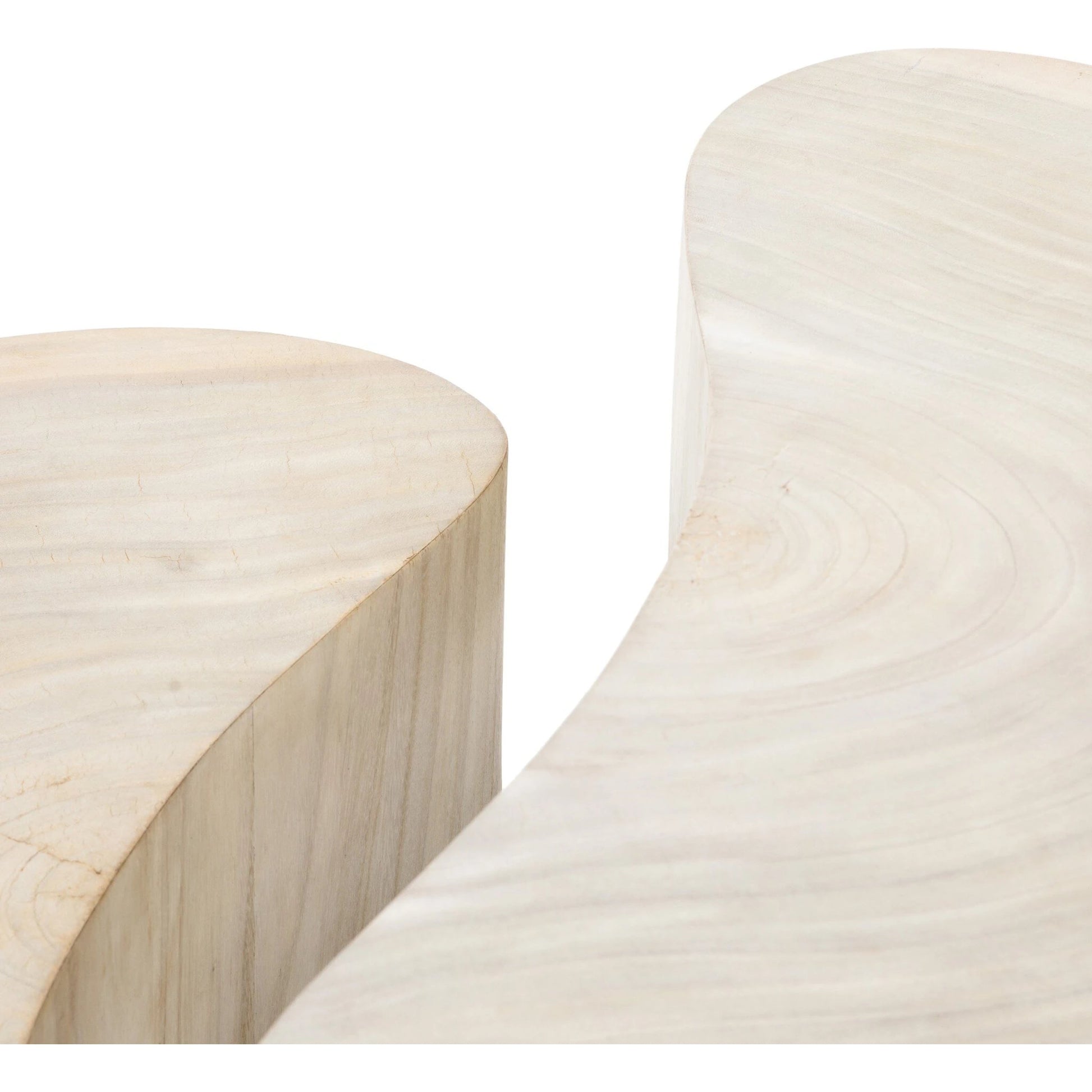 Avett Nesting Coffee Table by Four Hands. Made from guanacaste veneer, iron, thick guanacaste veneer in a eclectic & global style.