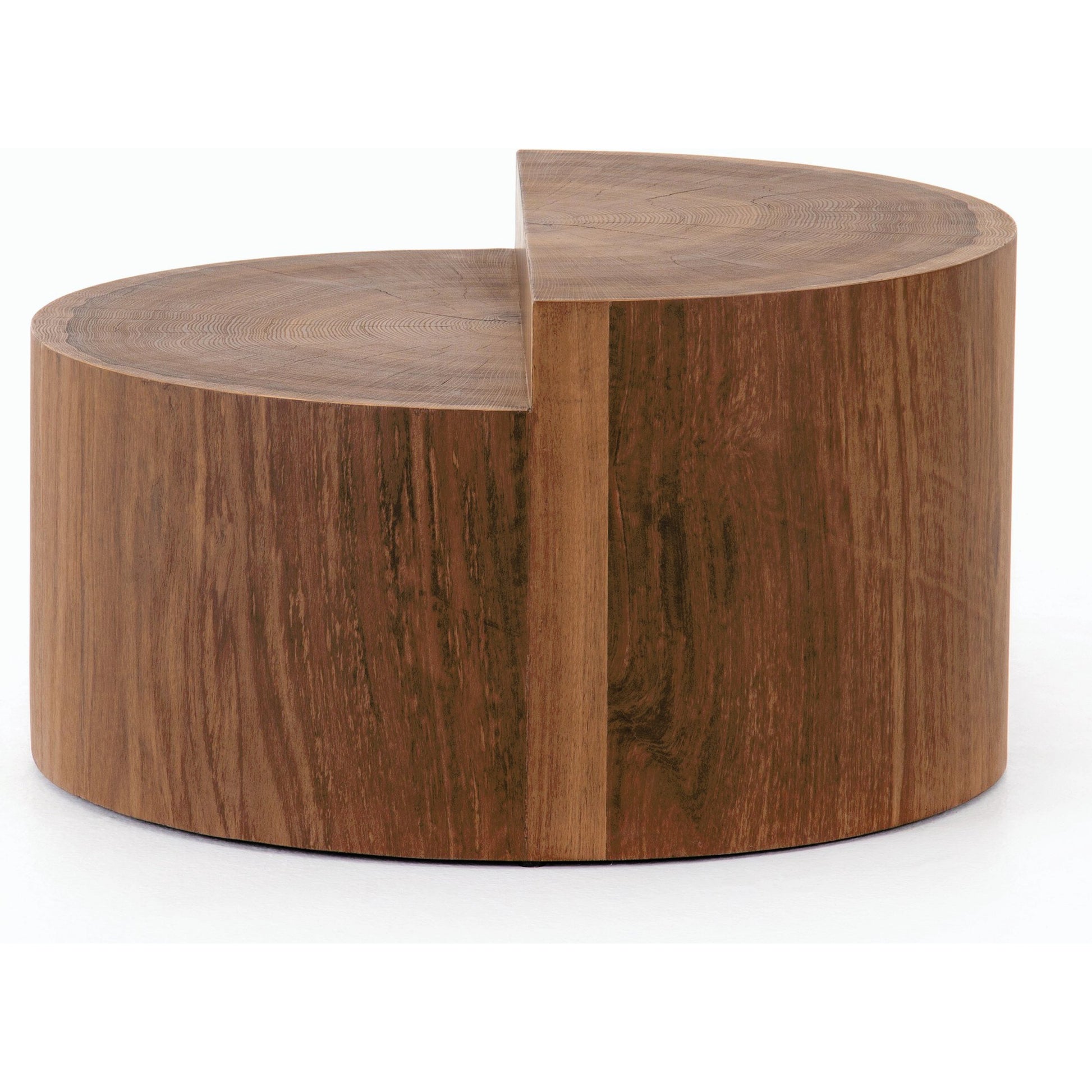 Bates Bunching Table by Four Hands in natural yukas, caramel oak veneer. Made from oak veneer, thick oyster cut, thick yukas veneer in a eclectic & global style.