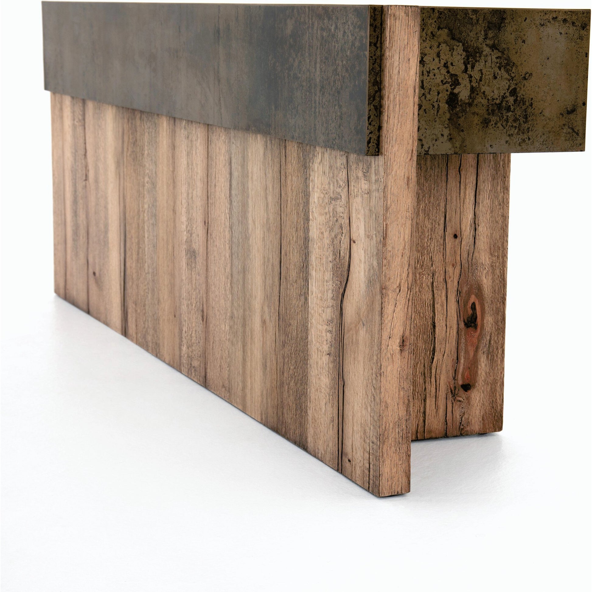 Bingham Console Table by Four Hands. Made from unique in a rustic style.
