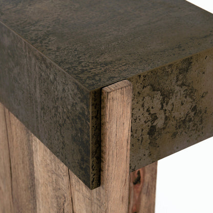 Bingham Console Table by Four Hands. Made from unique in a rustic style.