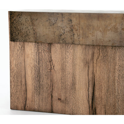 Bingham Console Table by Four Hands. Made from unique in a rustic style.