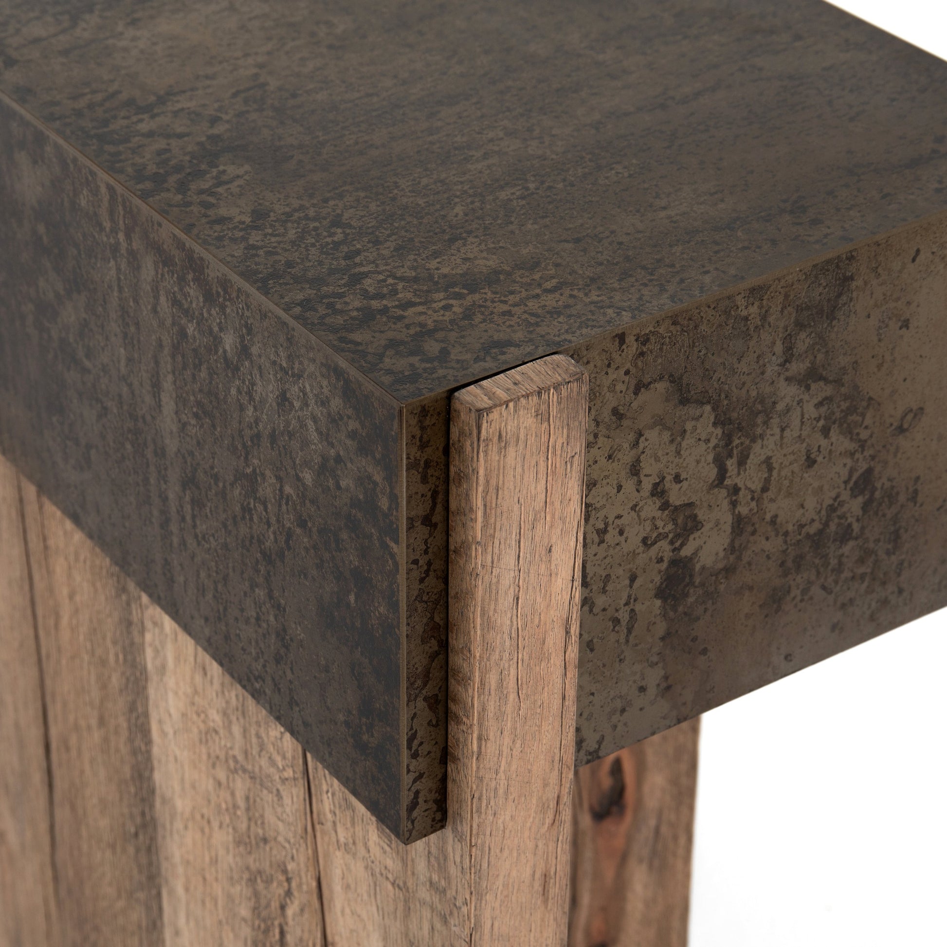 Bingham Console Table by Four Hands. Made from unique in a rustic style.