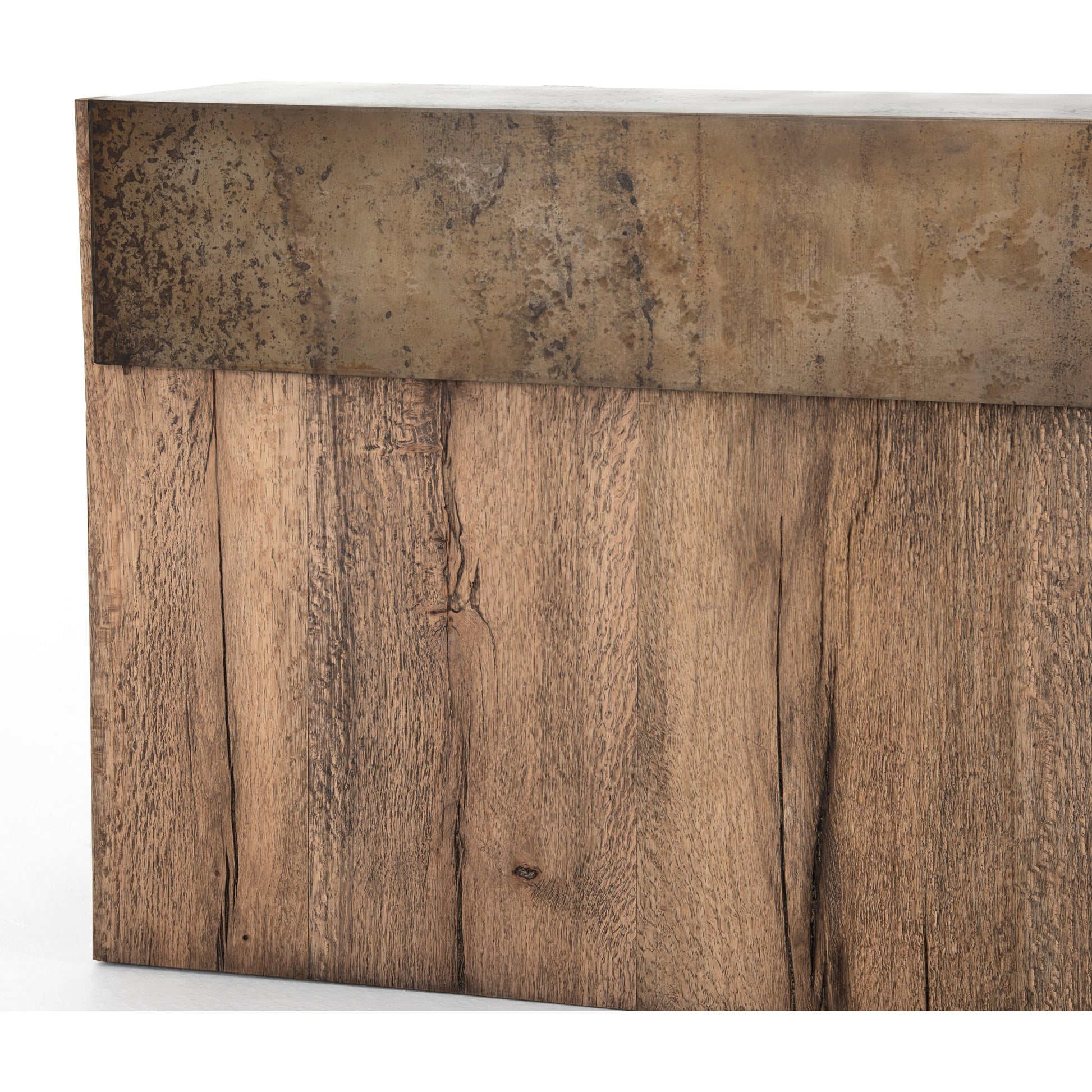 Bingham Console Table by Four Hands. Made from unique in a rustic style.