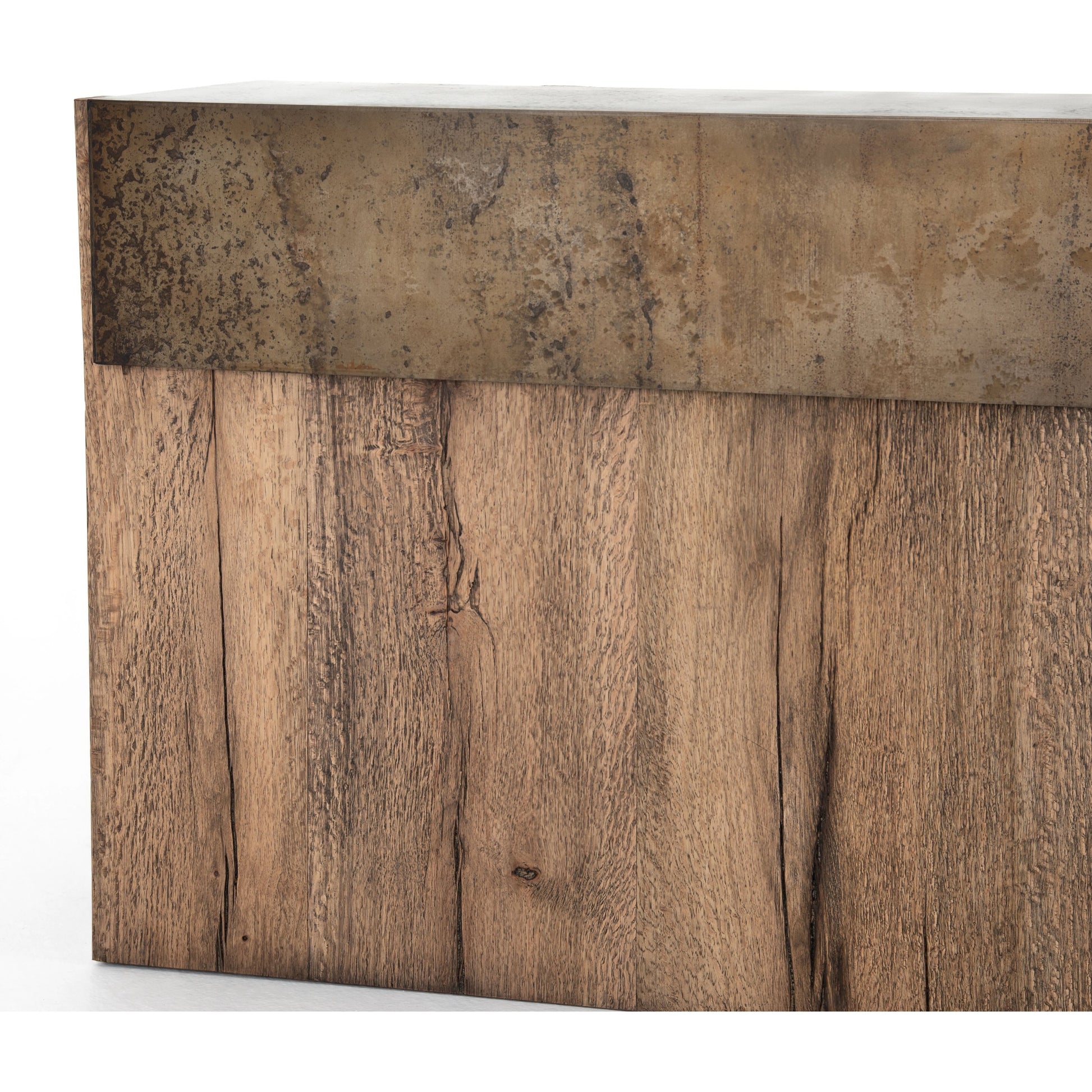 Bingham Console Table by Four Hands. Made from unique in a rustic style.