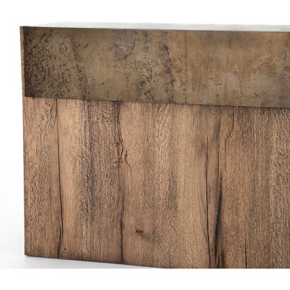 Bingham Console Table by Four Hands. Made from unique in a rustic style.
