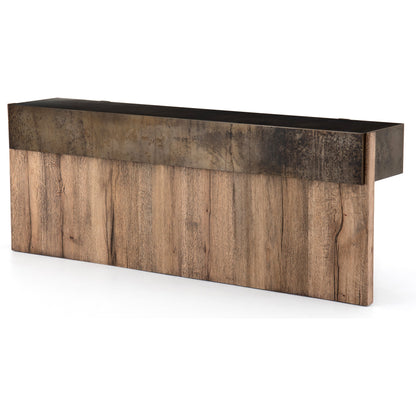 Bingham Console Table by Four Hands. Made from unique in a rustic style.