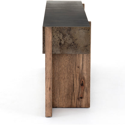 Bingham Console Table by Four Hands. Made from unique in a rustic style.