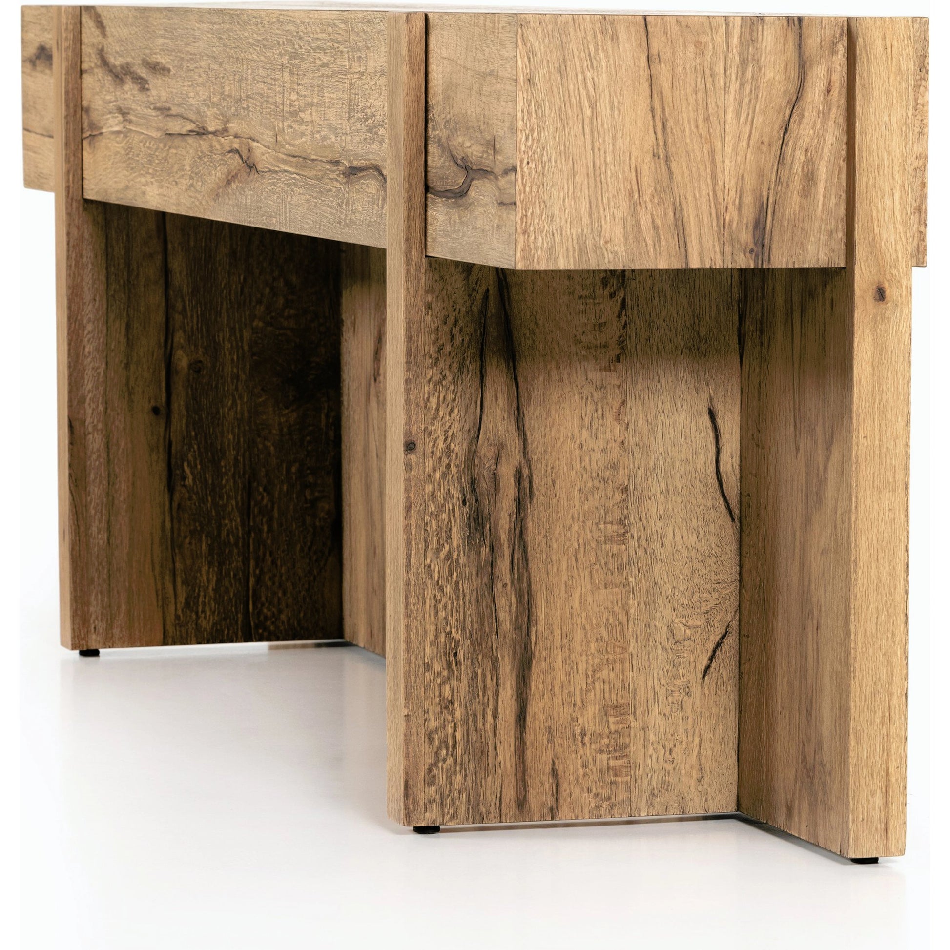Bingham Console Table by Four Hands. Made from unique in a rustic style.