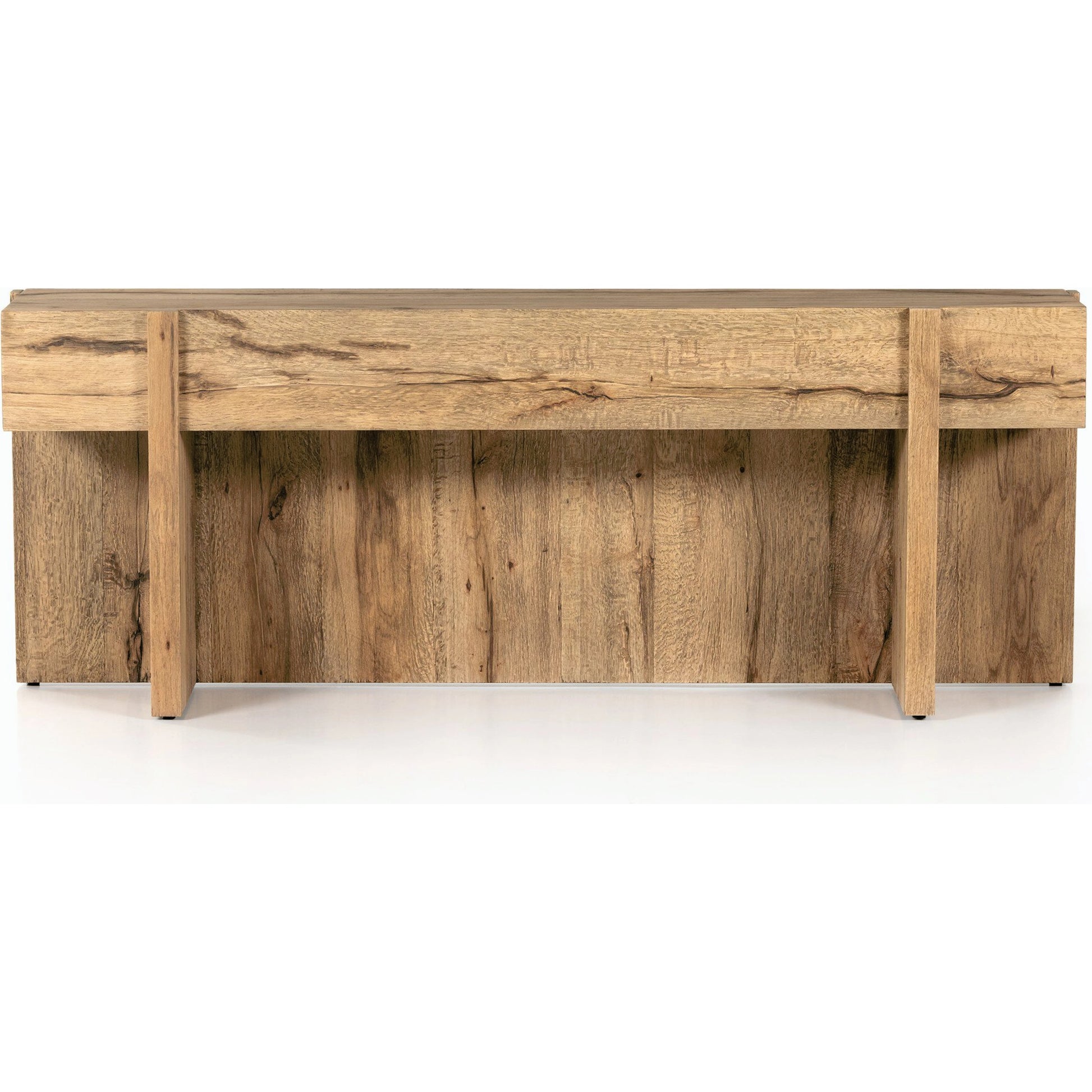 Bingham Console Table by Four Hands. Made from unique in a rustic style.