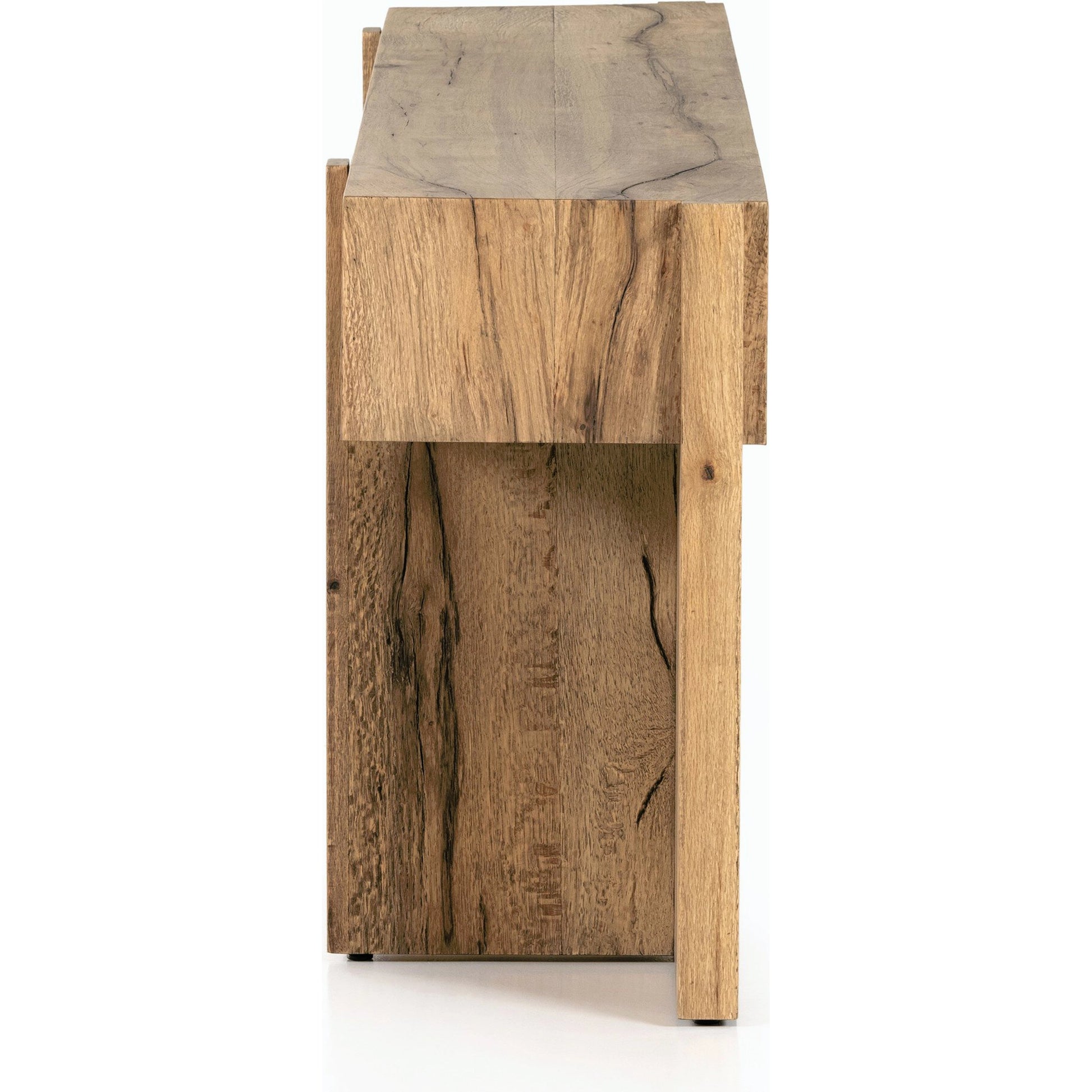 Bingham Console Table by Four Hands. Made from unique in a rustic style.