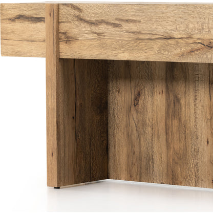 Bingham Console Table by Four Hands. Made from unique in a rustic style.