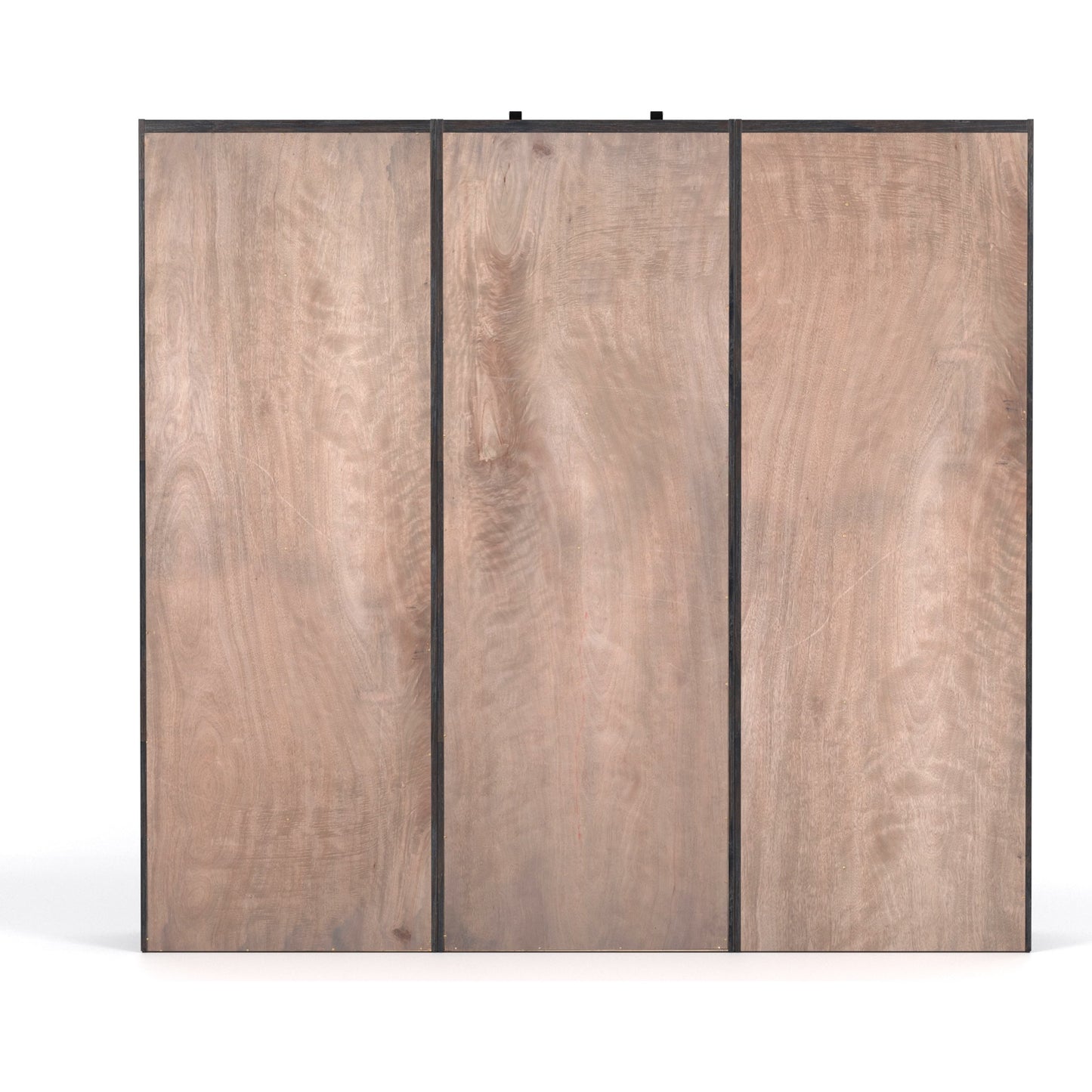 005 SI-1714358 | Additional Silo | Bane Triple Bookshelf with Ladder by Four Hands in smoked pine, black iron and smoked pine. Made from solid pine, iron in a cottage & farmhouse style.