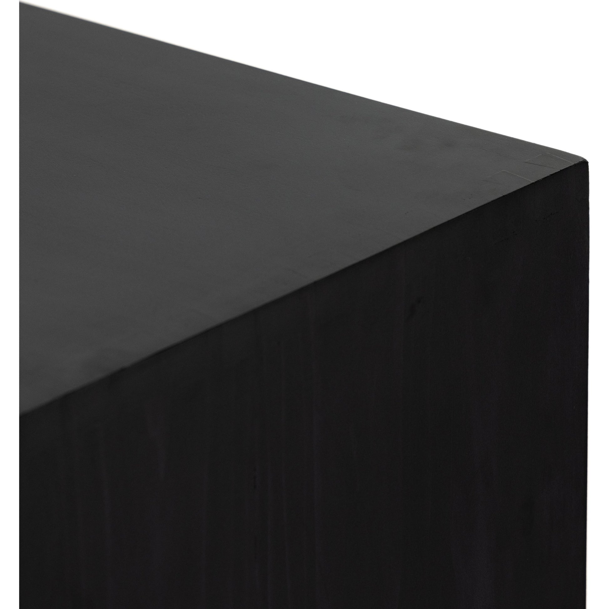 Isador Sideboard by Four Hands. Made from solid poplar, top grain leather, iron in a modern style.