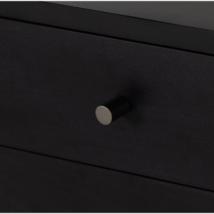 Isador Sideboard by Four Hands. Made from solid poplar, top grain leather, iron in a modern style.