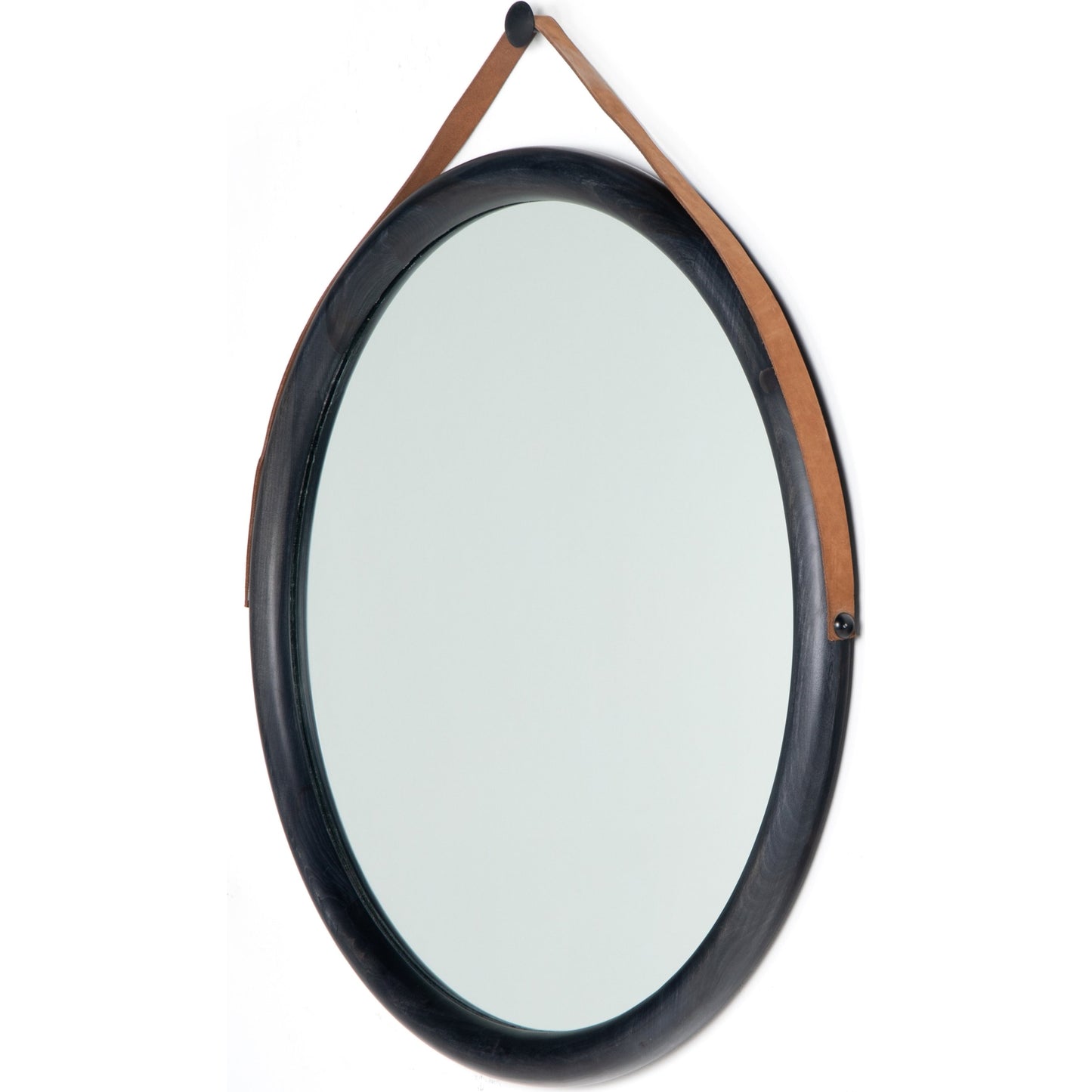 002 SI-1715060 | Additional Silo | Des Mirror by Four Hands. Made from solid poplar, top grain leather, iron in a modern style.