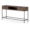 Natural Iron, Auburn Poplar, Black Leather