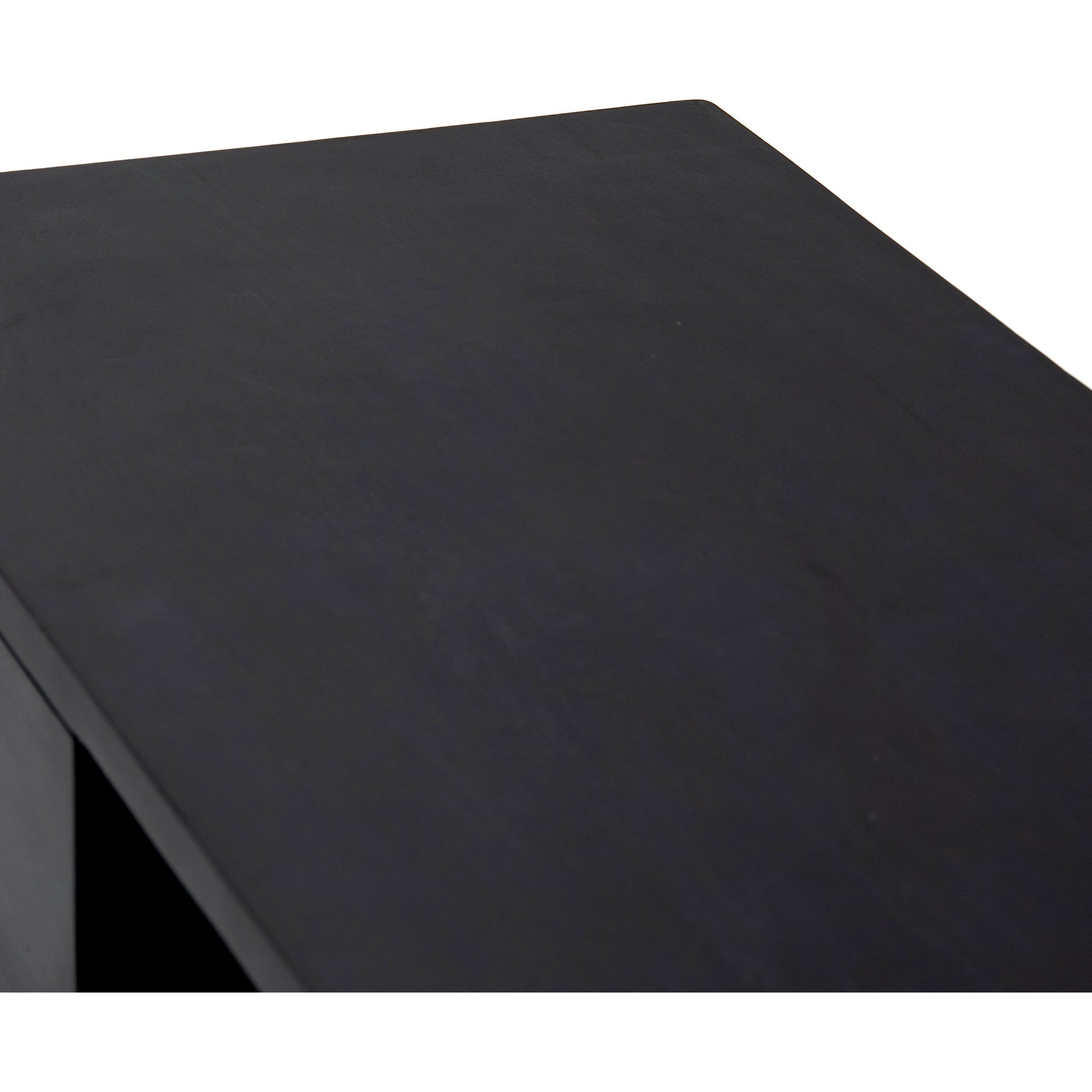Trey Console Table by Four Hands. Made from solid poplar, top grain leather, iron in a rustic style.