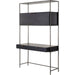 Trey Modular Wall Desk by Four Hands. Made from solid poplar, top grain leather in a modern style.