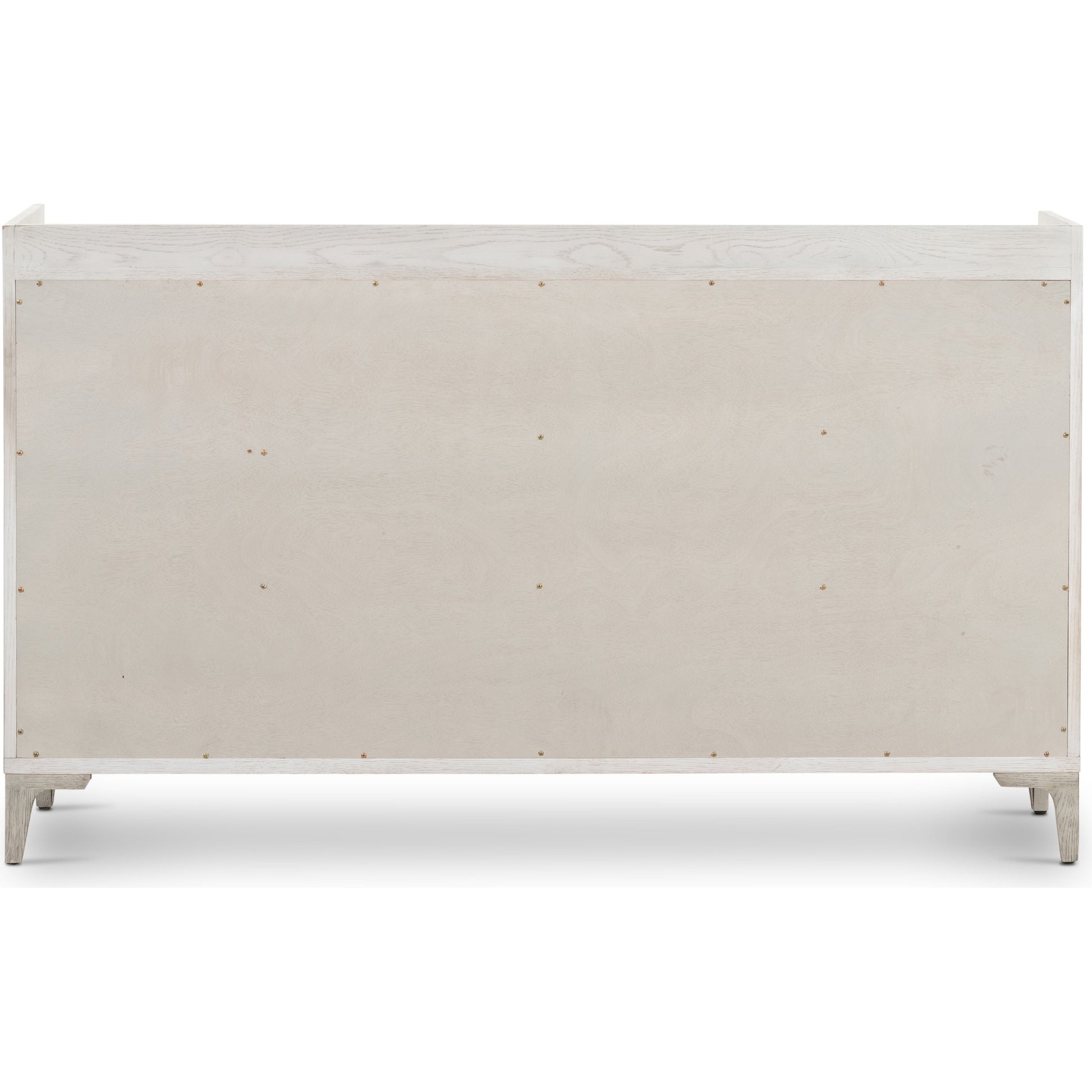Viggo 6 Drawer Dresser by Four Hands in vintage white oak, vintage white oak solid, italian white marble and vintage white oak, italian white marble. Made from oak veneer, solid oak, solid marble in a rustic style.