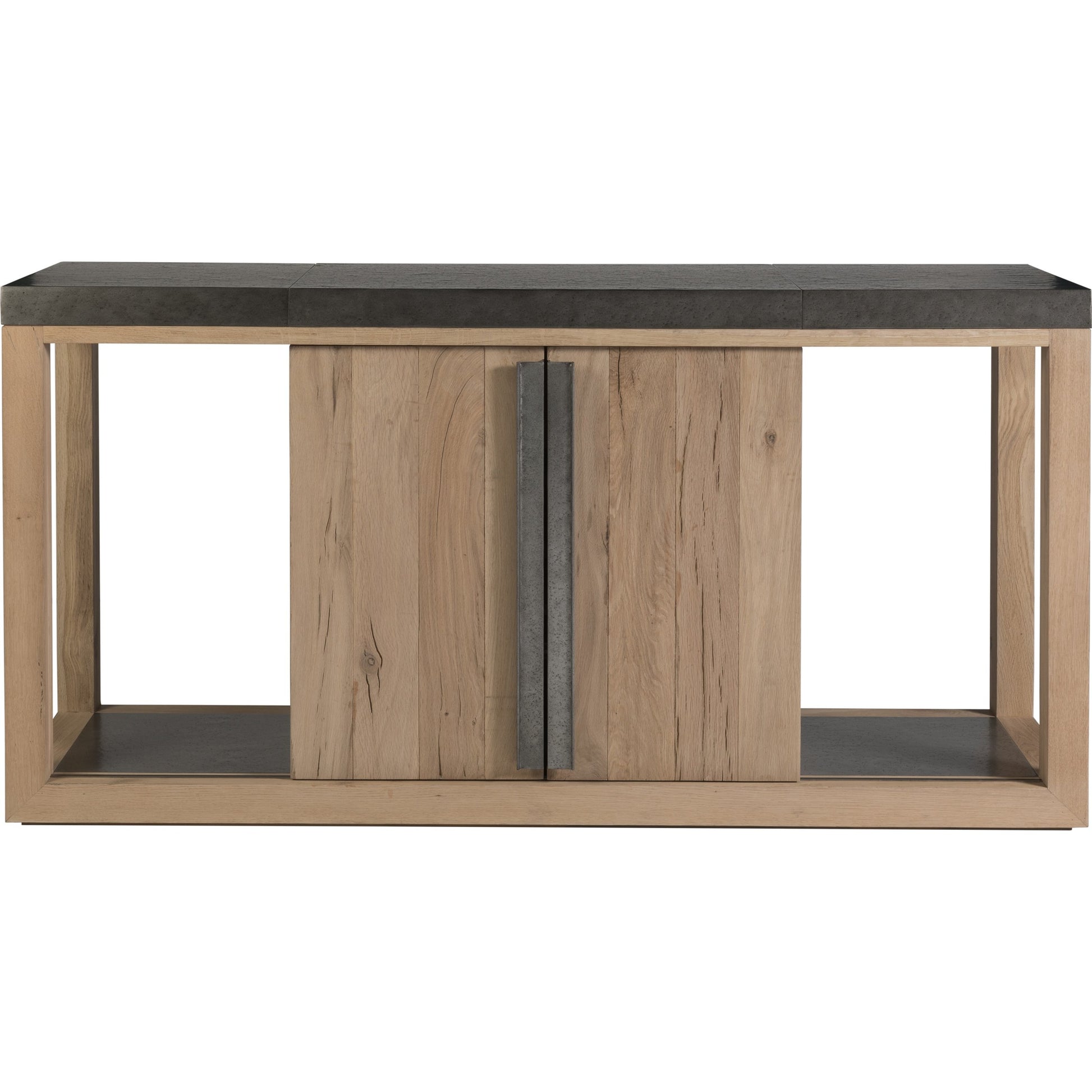 Verite Buffet by Artistica Home in natural, antiqued gun metal. Made from unique in a modern style.