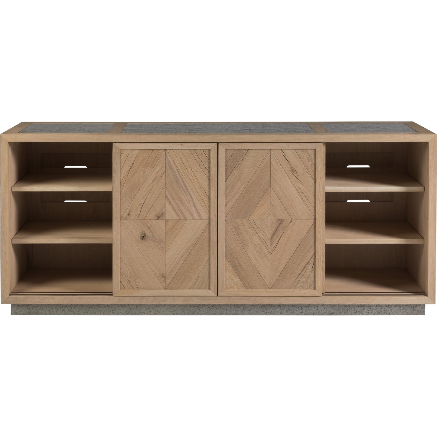 007 SI-1770639 | Additional Silo | Verite Media Console by Artistica Home in natural, antiqued gun metal. Made from unique in a eclectic & global style.