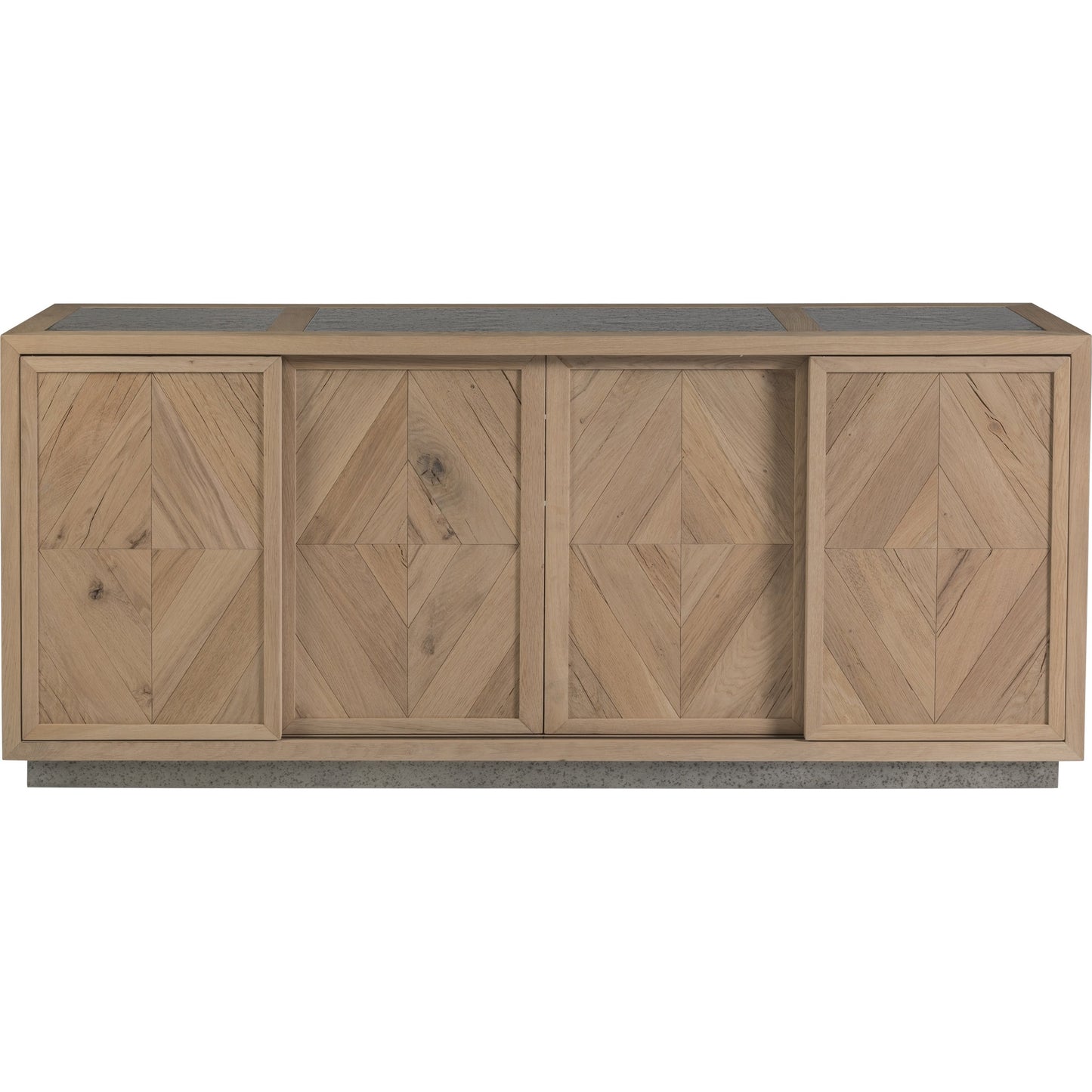 008 SI-1770639 | Additional Silo | Verite Media Console by Artistica Home in natural, antiqued gun metal. Made from unique in a eclectic & global style.