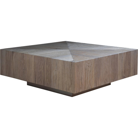 Verite Square Cocktail Table by Artistica Home in light oak. Made from unique in a modern style.