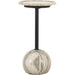 Viola Accent Table by Four Hands. Made from solid marble, iron in a eclectic & global style.