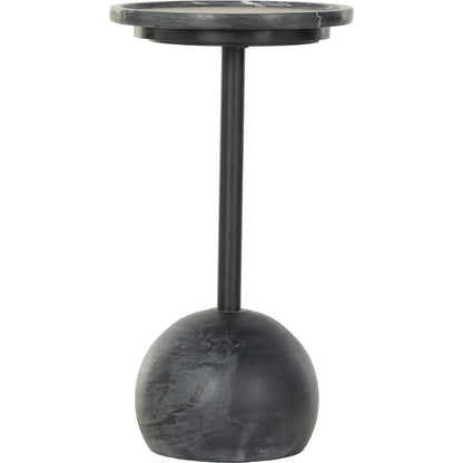 Viola Accent Table by Four Hands. Made from solid marble, iron in a eclectic & global style.