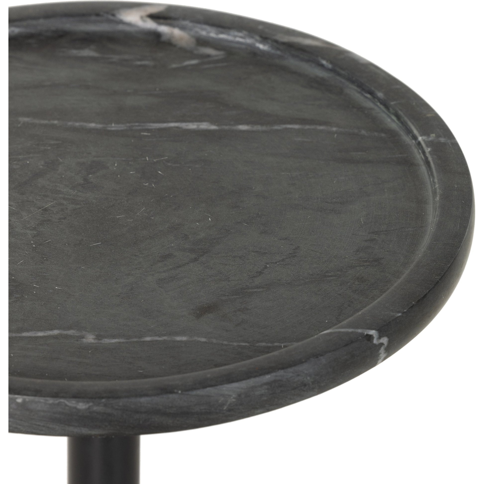 Viola Accent Table by Four Hands. Made from solid marble, iron in a eclectic & global style.