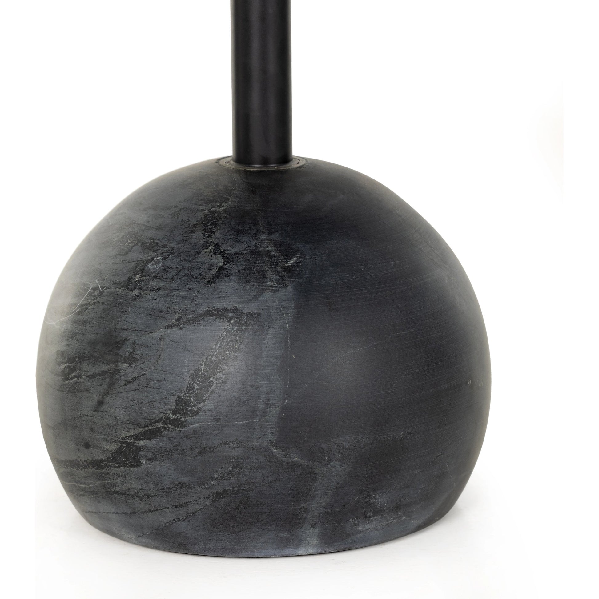 Viola Accent Table by Four Hands. Made from solid marble, iron in a eclectic & global style.