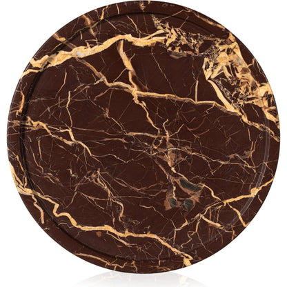 Viola Accent Table by Four Hands. Made from solid marble, iron in a eclectic & global style.