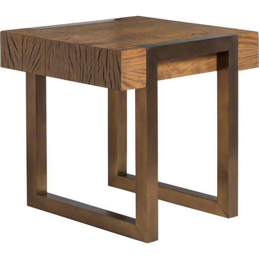 Canto End Table by Artistica Home in honey brown. Made from unique in a modern style.