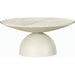 Corbett Coffee Table by Four Hands. Made from solid marble, aluminum, engineered hardwood in a eclectic & global style.