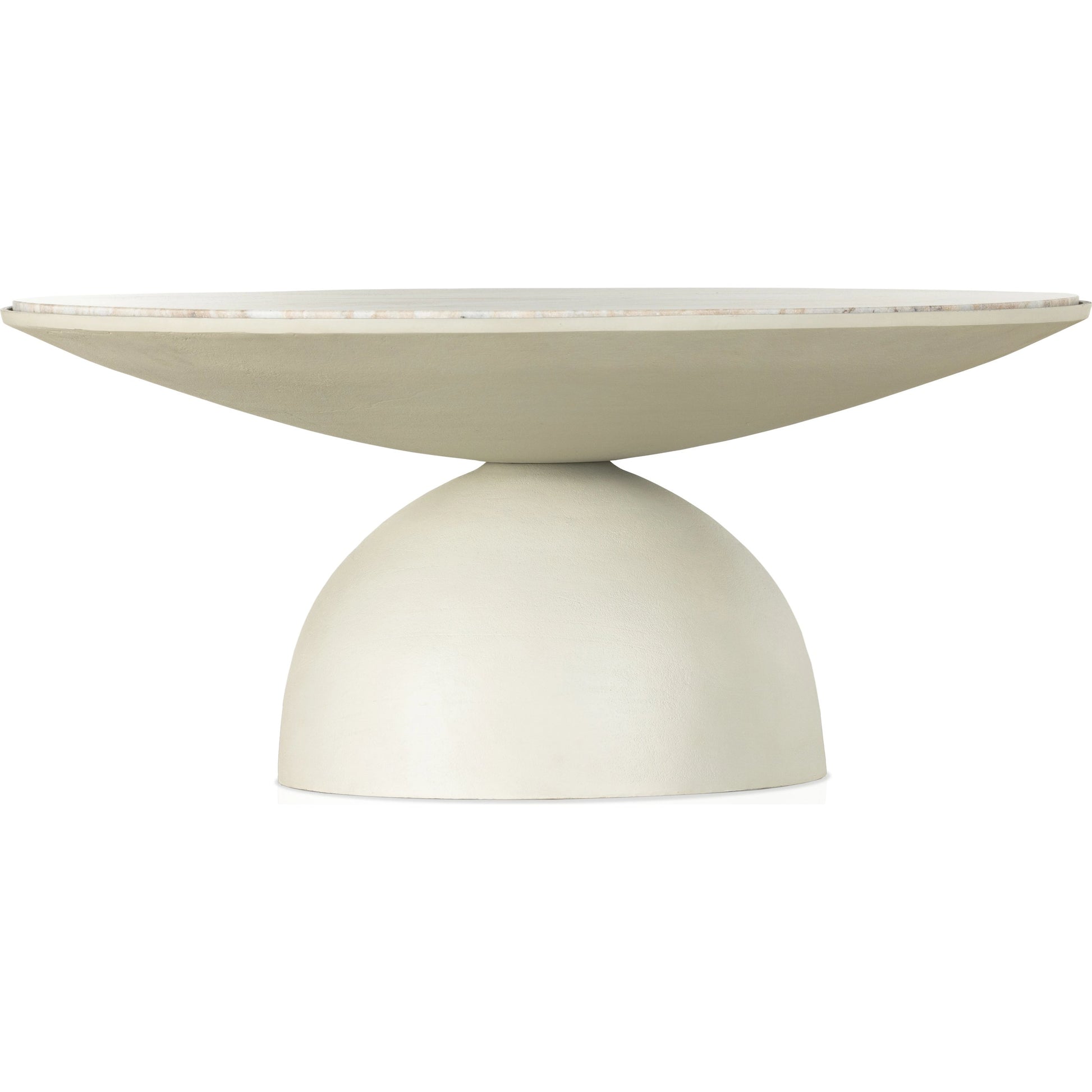 Corbett Coffee Table by Four Hands. Made from solid marble, aluminum, engineered hardwood in a eclectic & global style.