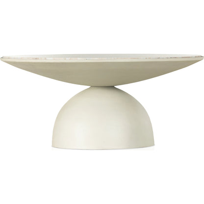 Corbett Coffee Table by Four Hands. Made from solid marble, aluminum, engineered hardwood in a eclectic & global style.