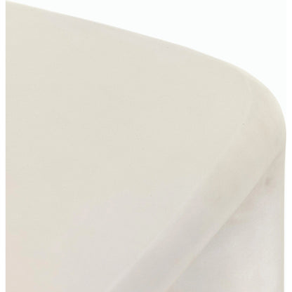 Dante End Table by Four Hands in white. Made from unique in a modern style.