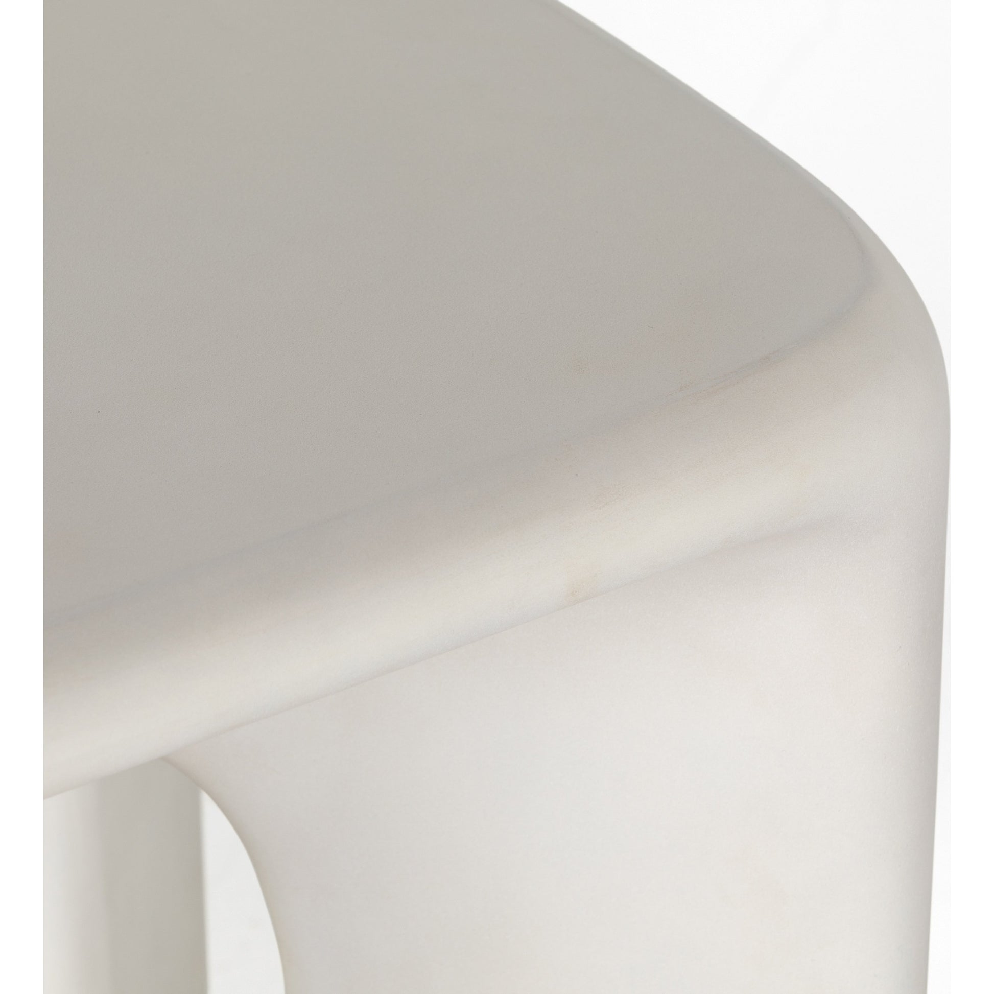 Dante End Table by Four Hands in white. Made from unique in a modern style.