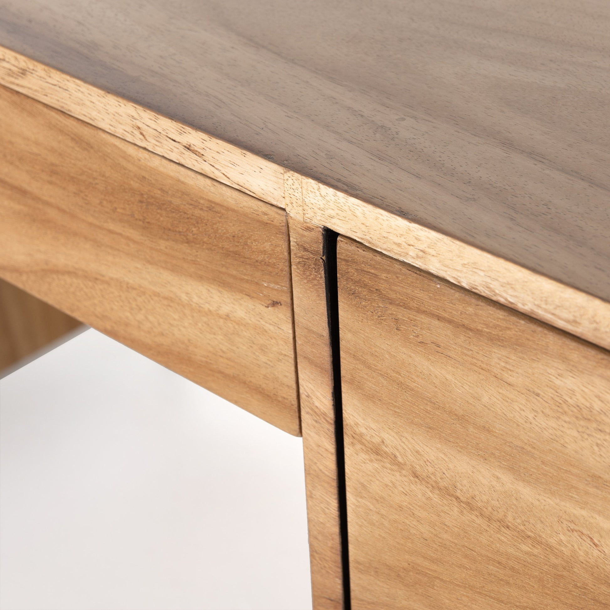 Lunas Executive Desk by Four Hands. Made from unique in a rustic style.