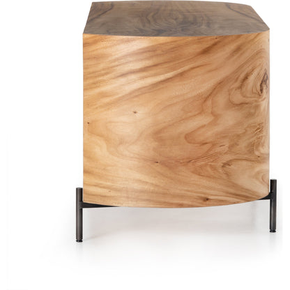 Lunas Executive Desk by Four Hands. Made from unique in a rustic style.