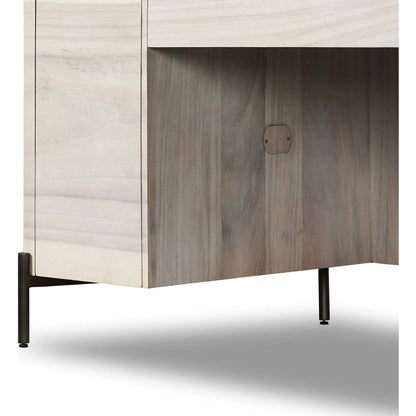 Lunas Executive Desk by Four Hands. Made from unique in a rustic style.