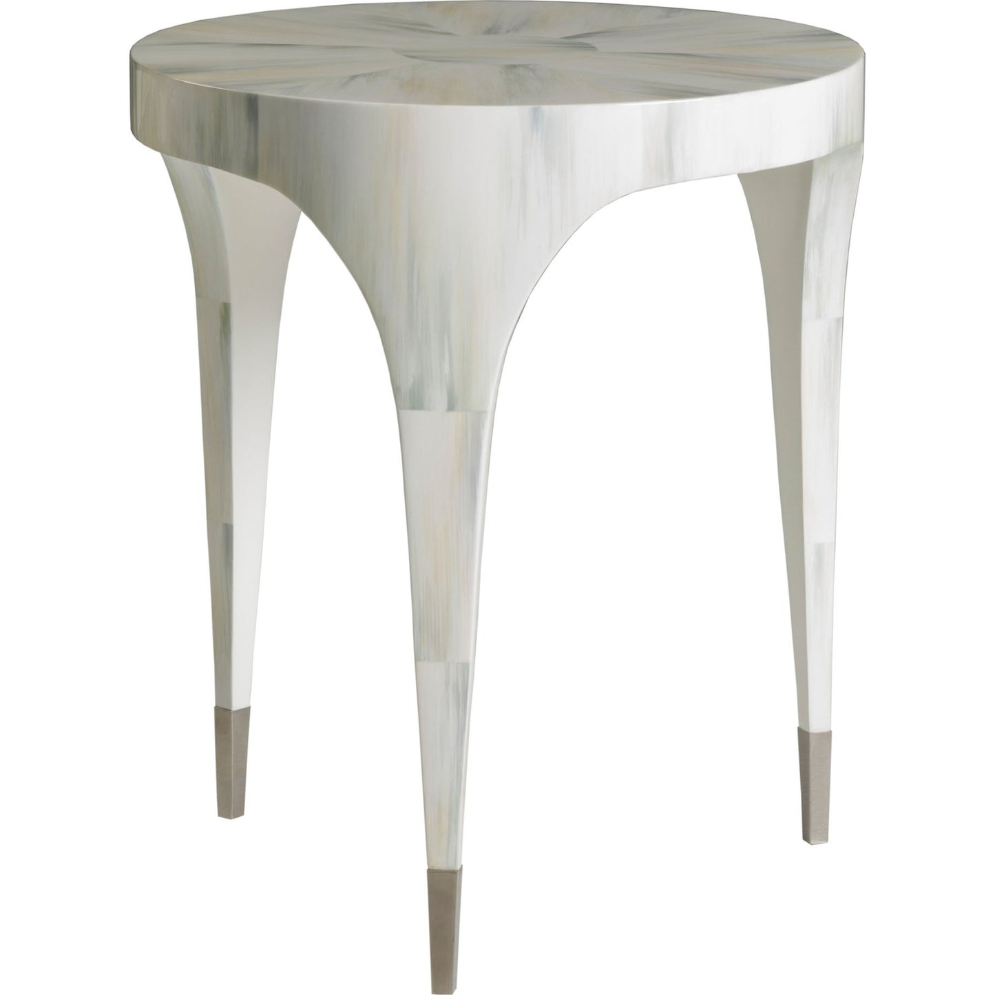 000 SI-1770442 | Primary Silo | Bello Spot Table by Artistica Home in white, gray bone. Made from unique in a modern style.