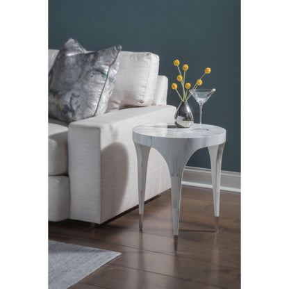 Bello Spot Table by Artistica Home in white, gray bone. Made from unique in a modern style.