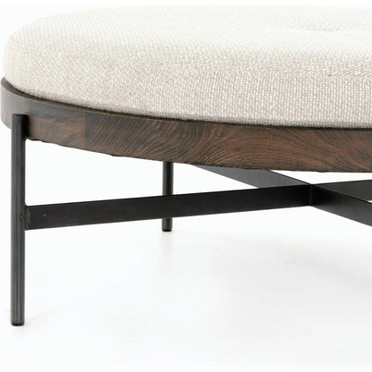 Edwyn Large Ottoman by Four Hands. Made from unique in a modern style.