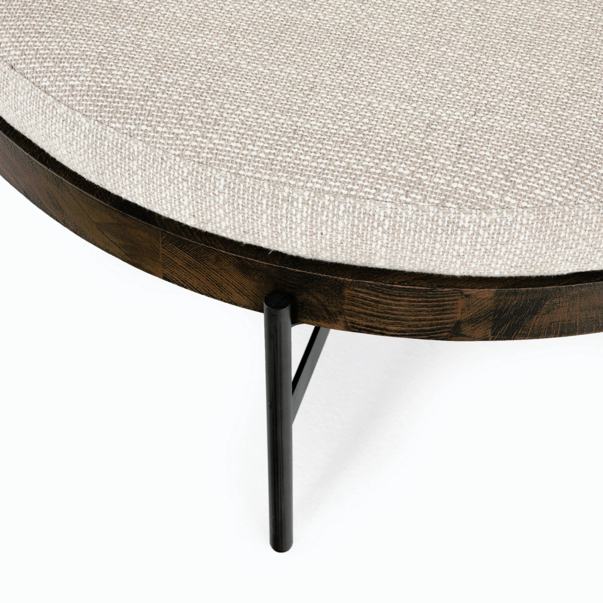 Edwyn Large Ottoman by Four Hands. Made from unique in a modern style.